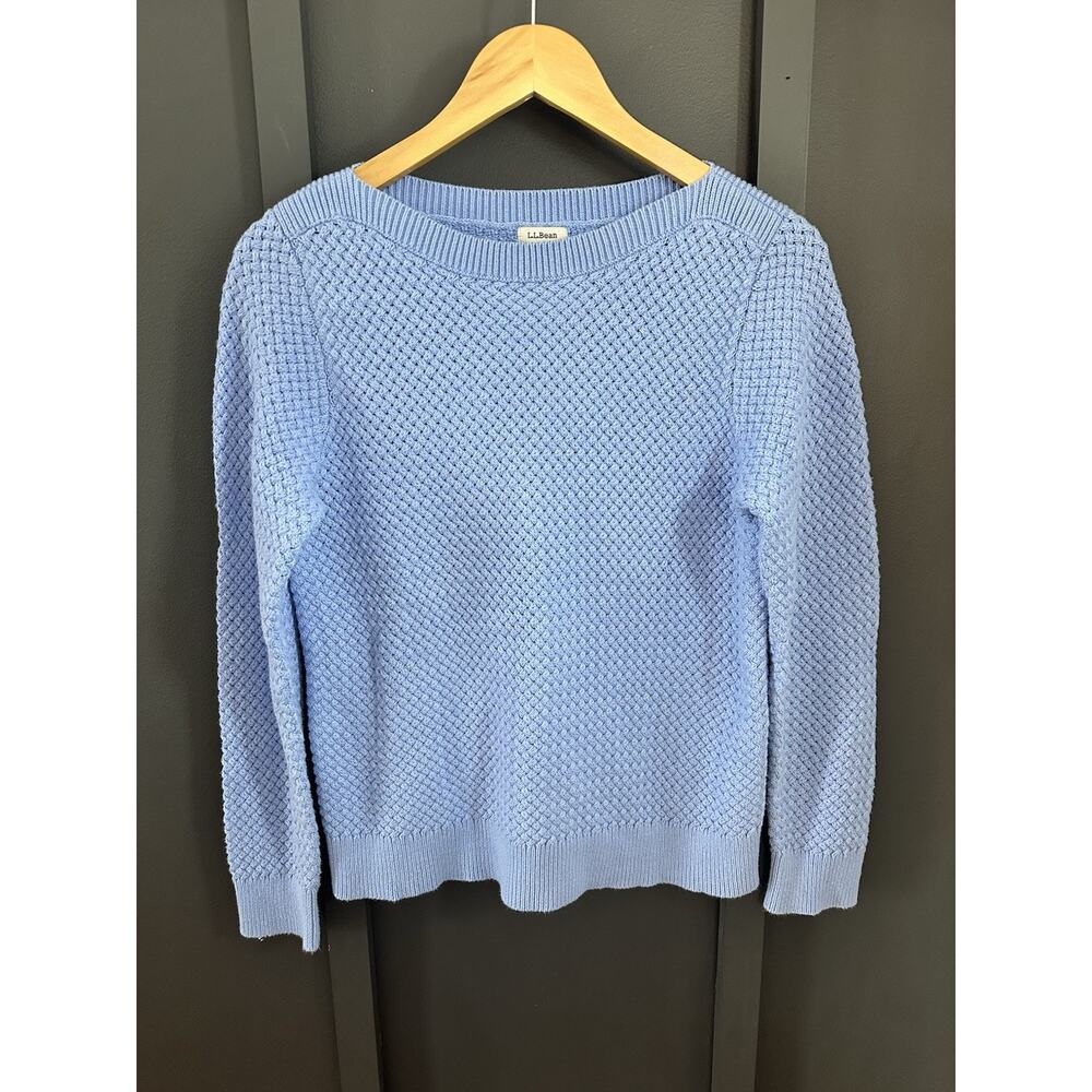 L.L. Bean Light Blue Crewneck Sweater